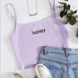 🆕SHEIN crop top cami💜 2x/4x